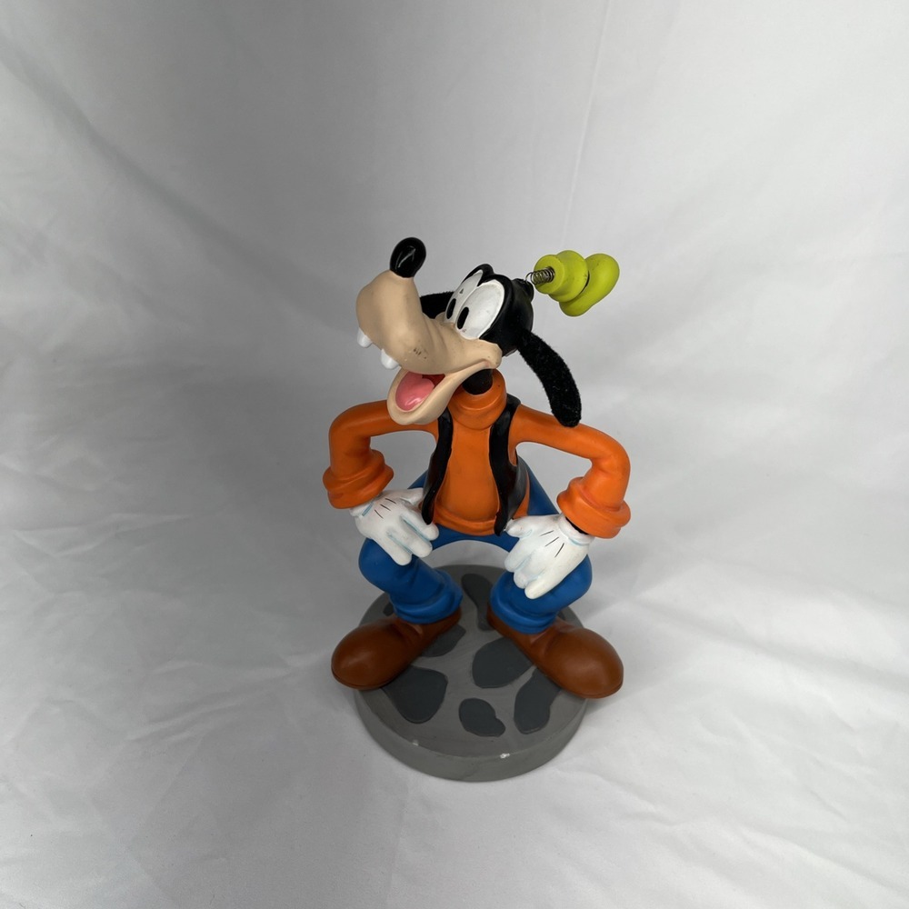Vintage Disney Parks Goofy Bobblehead Figurine 9" RARE